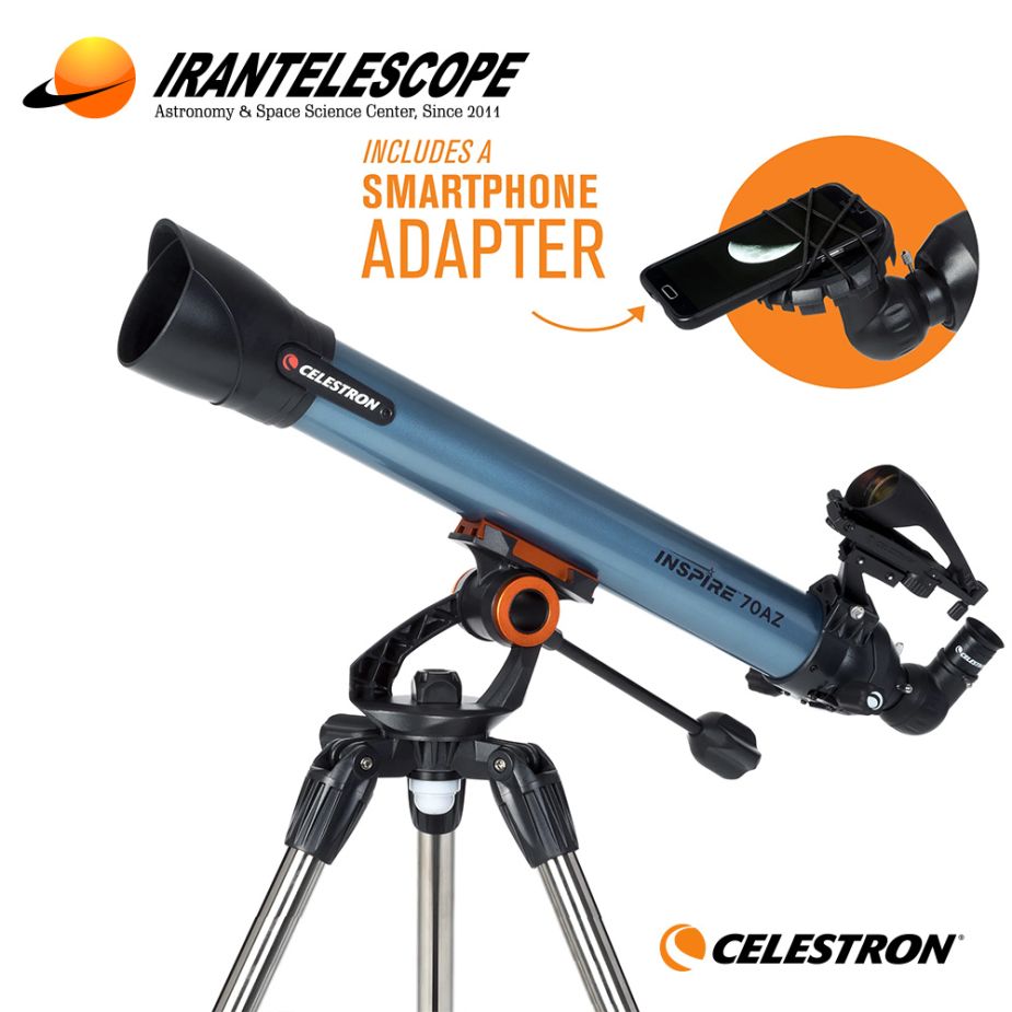 تلسکوپ CELESTRON-inspire 70AZ